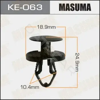 Клипса молдинга MASUMA KE-063