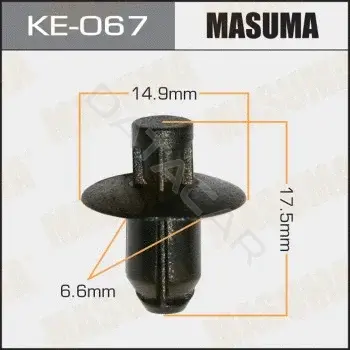 Клипса молдинга MASUMA KE-067