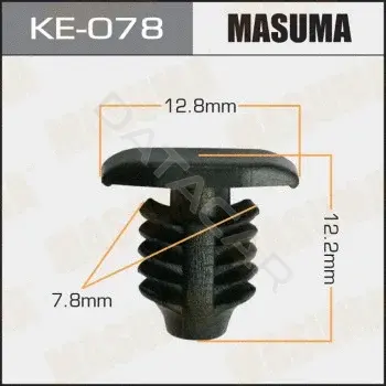Клипса молдинга MASUMA KE-078