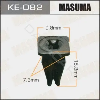 Клипса молдинга MASUMA KE-082