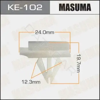 Клипса молдинга MASUMA KE-102