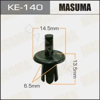 Клипса молдинга MASUMA KE-140