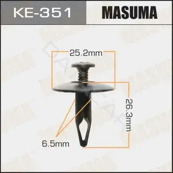 Клипса молдинга MASUMA KE-351