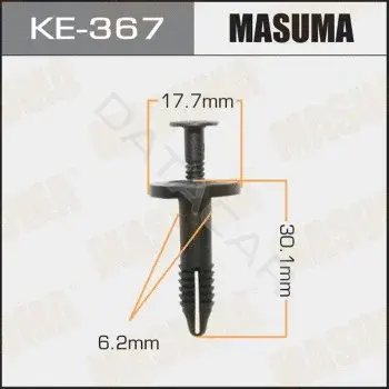 Клипса молдинга MASUMA KE-367
