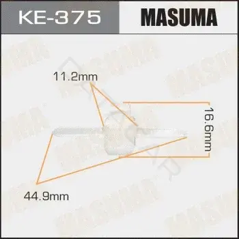 Клипса молдинга MASUMA KE-375