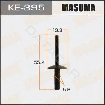 Клипса молдинга MASUMA KE-395