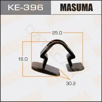 Клипса молдинга MASUMA KE-396