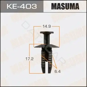 Клипса молдинга MASUMA KE-403