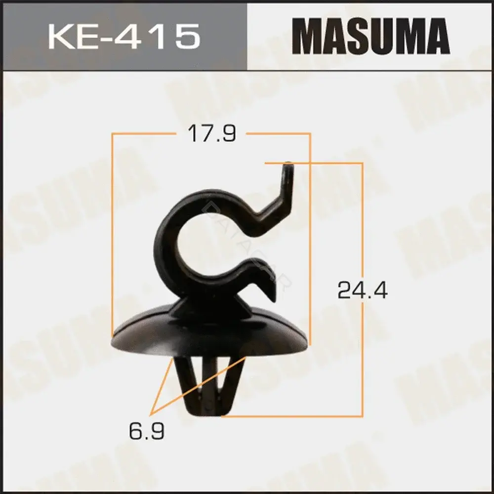 Клипса молдинга MASUMA KE-415