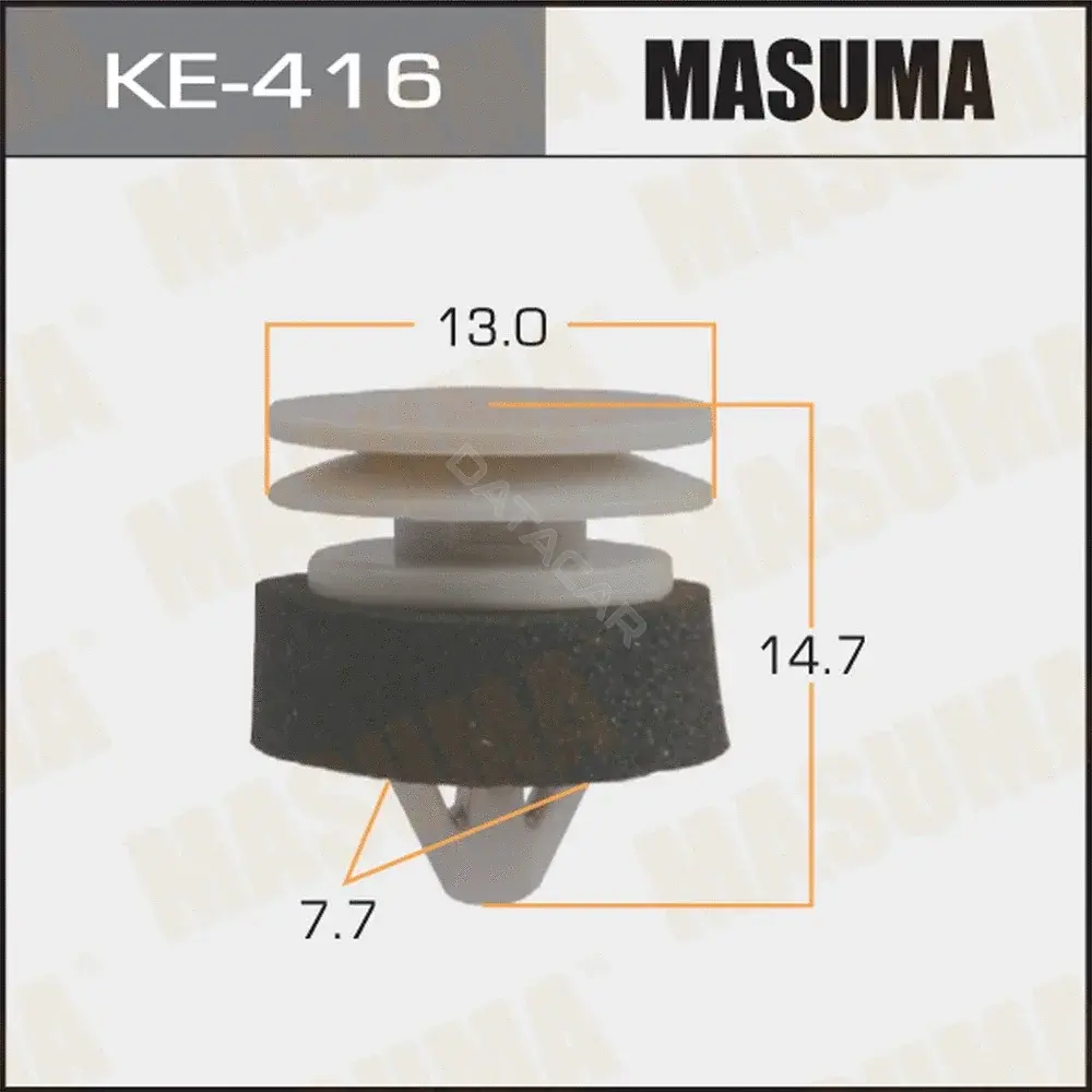 Клипса молдинга MASUMA KE-416