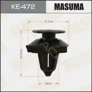 Клипса молдинга MASUMA KE-472