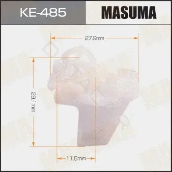 Клипса молдинга MASUMA KE-485