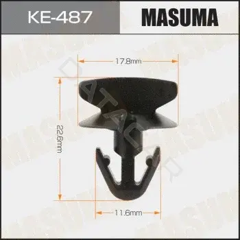 Клипса молдинга MASUMA KE-487