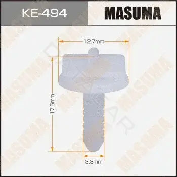 Клипса молдинга MASUMA KE-494
