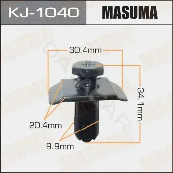 Клипса молдинга MASUMA KJ-1040