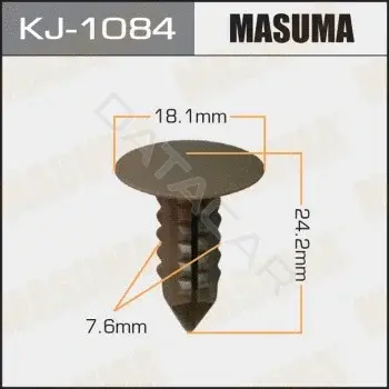 Клипса молдинга MASUMA KJ-1084