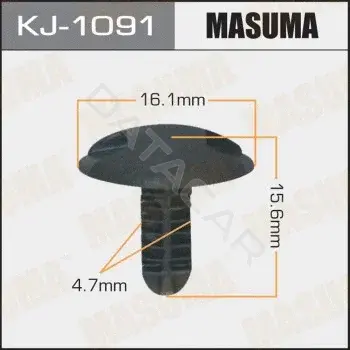 Клипса молдинга MASUMA KJ-1091