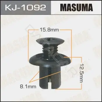 Клипса молдинга MASUMA KJ-1092