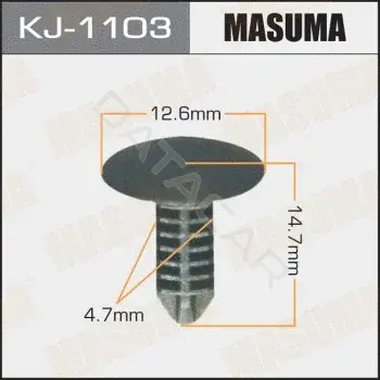Клипса молдинга MASUMA KJ-1103