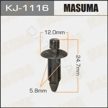 Клипса молдинга MASUMA KJ-1116