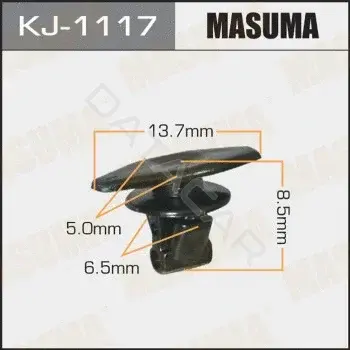 Клипса молдинга MASUMA KJ-1117
