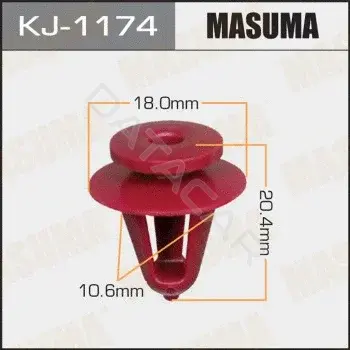 Клипса молдинга MASUMA KJ-1174