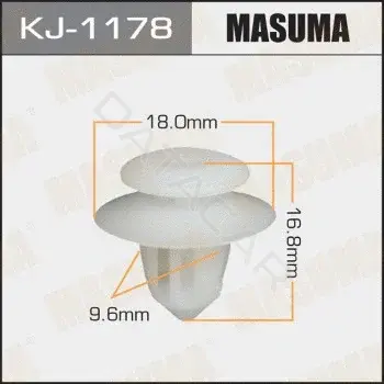 Клипса молдинга MASUMA KJ-1178
