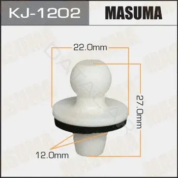 Клипса молдинга MASUMA KJ-1202