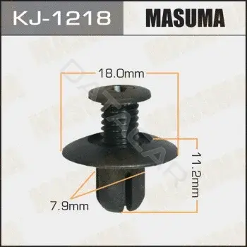 Клипса молдинга MASUMA KJ-1218