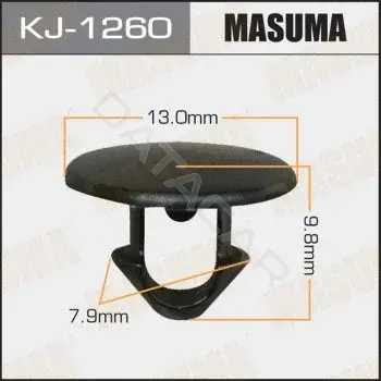 Клипса молдинга MASUMA KJ-1260