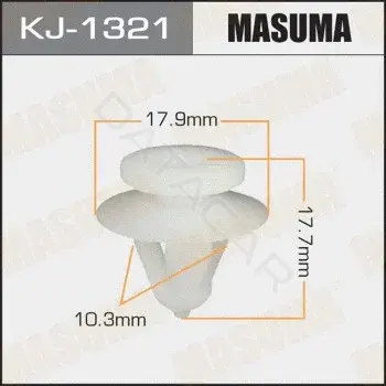 Клипса молдинга MASUMA KJ-1321