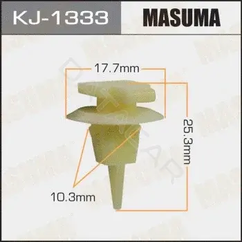Клипса молдинга MASUMA KJ-1333