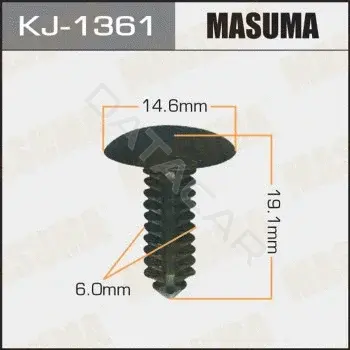 Клипса молдинга MASUMA KJ-1361