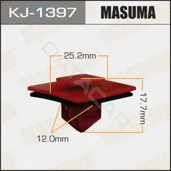 Клипса молдинга MASUMA KJ-1397