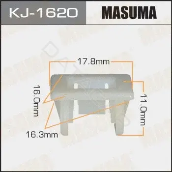 Клипса молдинга MASUMA KJ-1620