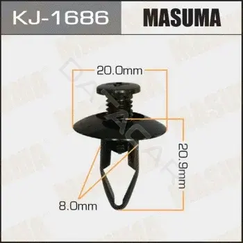 Клипса молдинга MASUMA KJ-1686