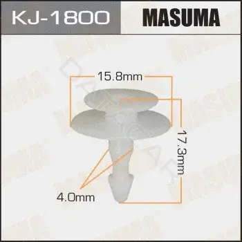 Клипса молдинга MASUMA KJ-1800