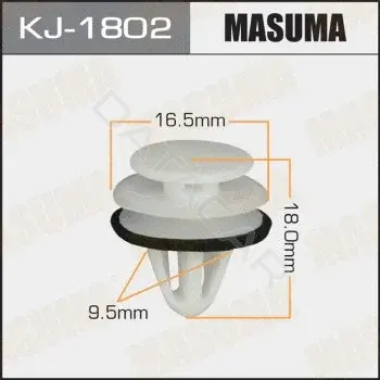 Клипса молдинга MASUMA KJ-1802