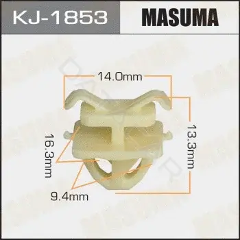 Клипса молдинга MASUMA KJ-1853