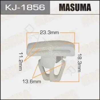 Клипса молдинга MASUMA KJ-1856