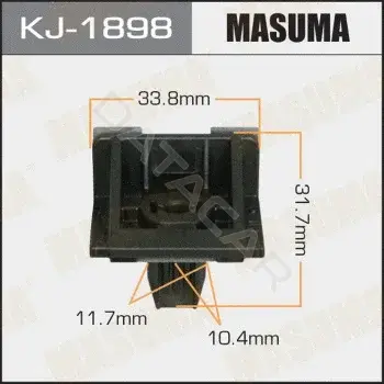 Клипса молдинга MASUMA KJ-1898