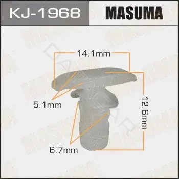 Клипса молдинга MASUMA KJ-1968