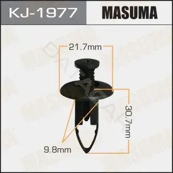 Клипса молдинга MASUMA KJ-1977