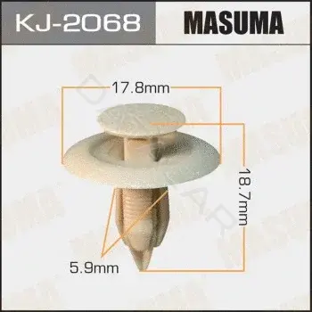 Клипса молдинга MASUMA KJ-2068