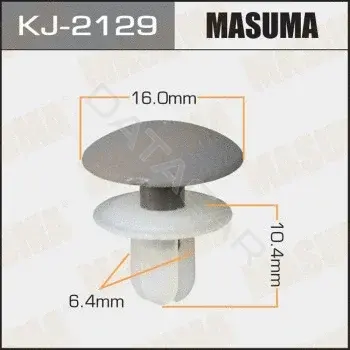 Клипса молдинга MASUMA KJ-2129
