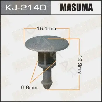 Клипса молдинга MASUMA KJ-2140
