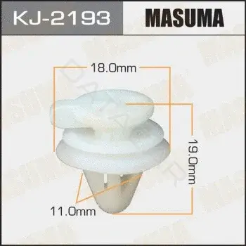 Клипса молдинга MASUMA KJ-2193