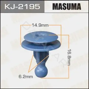 Клипса молдинга MASUMA KJ-2195