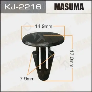 Клипса молдинга MASUMA KJ-2216