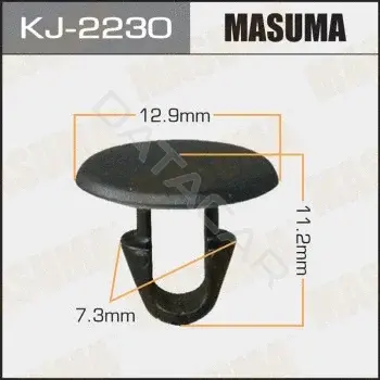 Клипса молдинга MASUMA KJ-2230